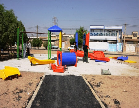 نصب مجموعه بازی پلی اتیلن
