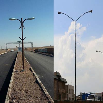 سازنده پایه چراغ خیابانی در تهران