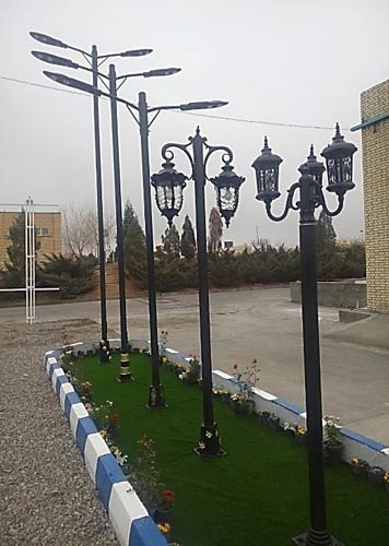 پایه چراغ روشنایی معابر پایه چراغ روشنایی معابر