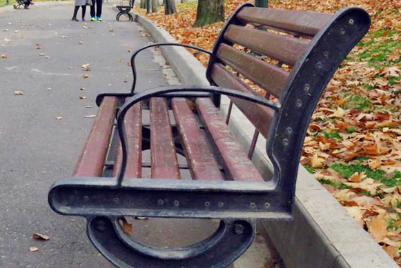 طراحی نیمکت های شهری