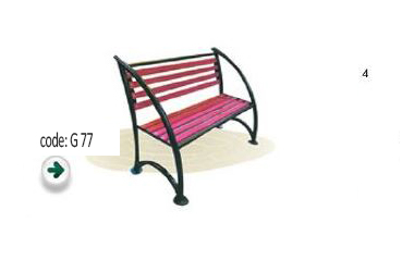 کد:77 فروش نیمکت چوبی