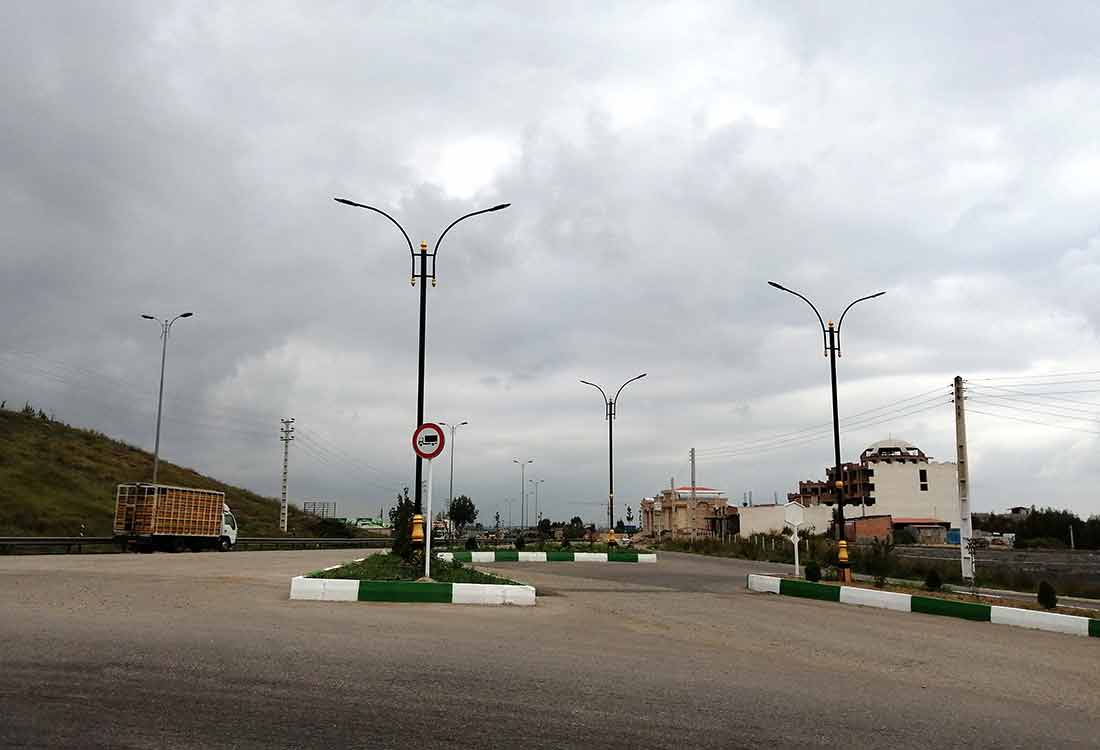 فروش پایه چراغ خیابانی
