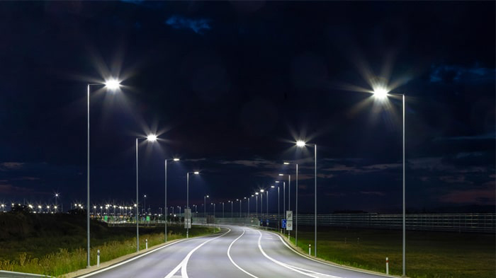 خرید پایه چراغ خیابانی یک طرفه
