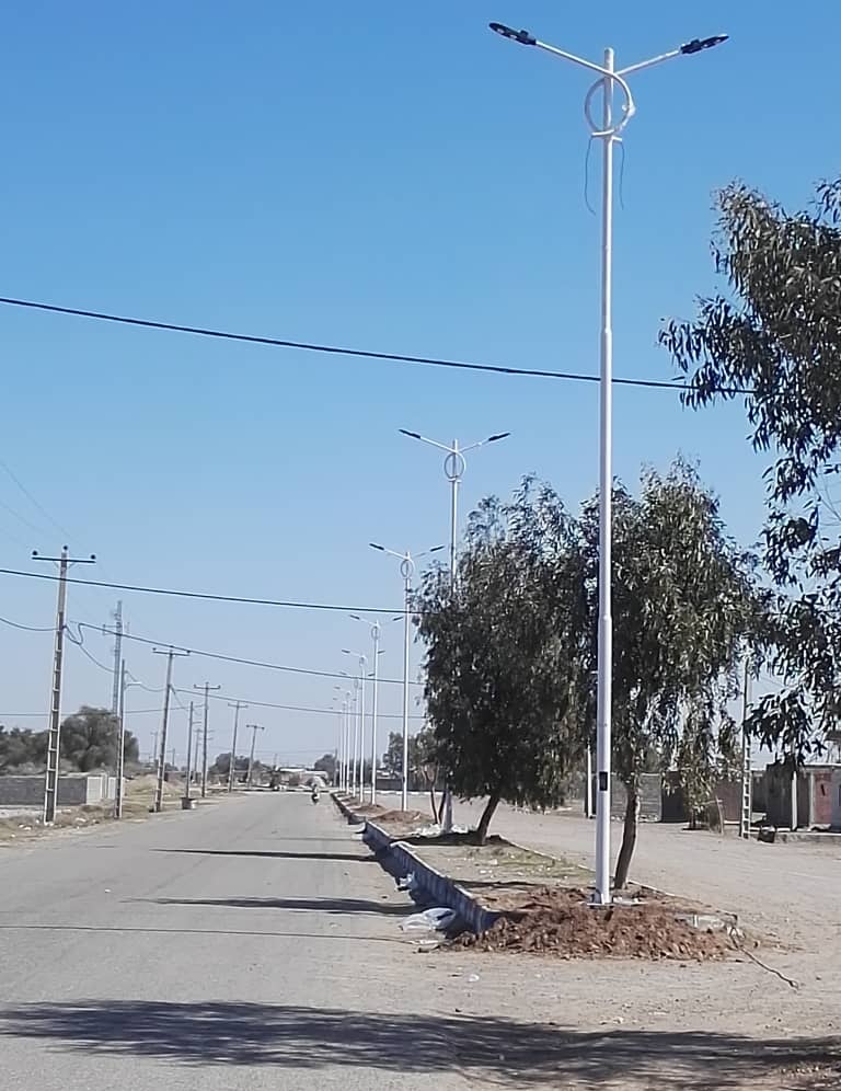 پایه چراغ خیابانی 12 متری