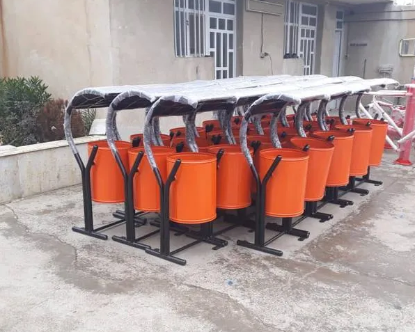 مدل سطل زباله پارکی