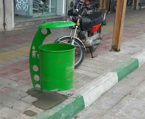 قیمت سطل زباله پارکی 1402