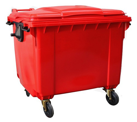 سطل زباله پارکی چرخدار
