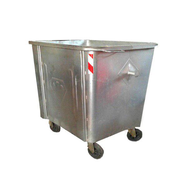 سطل زباله 660 لیتری فلزی