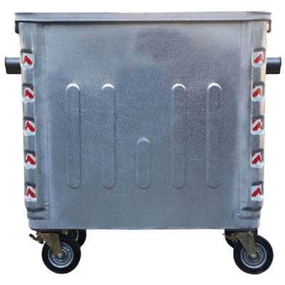 سطل زباله گالوانیزه 770 لیتری