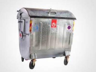 قیمت سطل زباله 1100 لیتری گالوانیزه