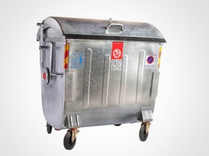 سطل زباله شهری گالوانیزه